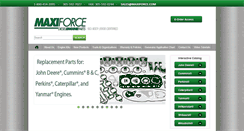 Desktop Screenshot of maxiforce.com